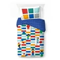 thumbnail image 1 of LEGO® Kids 2-Piece Twin/Full Reversible Comforter and Pillowcase Set, 100% Polyester, 1 of 7