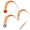 Mix-3pc, variant on Bouncy Cat Toys, Interactive Natural Feather Bouncy Ball, Durable Silicone (Indoor Cats, Chasing Hunting Exercise)