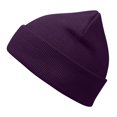 thumbnail image 5 of mgoYE Black Beanie for Men Womens Lined Beanie Hat Lining Winter Hats Beanies for Women Soft Beanie Cap(Dark Purple,One Size), 5 of 6