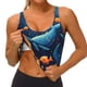 thumbnail image 3 of Fotbe Whimsical Underwater Fantasy Sujetador Deportivo Largo sin Aros para Mujer con Almohadillas y Soporte Medio, Transpirable y Absorbente, Camiseta Tipo Chaleco o Tank Top-X-Large, 3 of 8