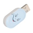 thumbnail image 4 of Disco U De Dibujos Animados, Patrón De Elefante Azul Tecnología Ultra Estable USB Para Windows XP Para OS X Para Windows 98 ANGGREK Elefante Azul 32G, 4 of 8
