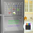 thumbnail image 2 of AITEE Low Odor Dry Erase Markers, Ultra Fine Pointed Tip, Clear Handwriting and Easy to Wipe Suitable for Fridge Calendars, Whiteboards, 6 Colors, 6 Pack, 2 of 5