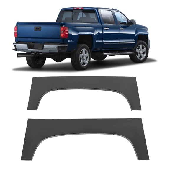 KOJEM Truck Bed Wheel Arch Repair Panel Fit for 2007-2013 Silverado 1500 2007-2014 Silverado 2500/3500 Wheel Arch Patch Quarter Panels