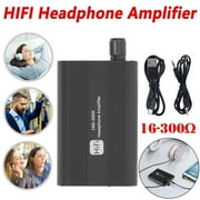 Dazone 16-300Ω Mini HIFI 1-Channel Headphone Amplifier with Audio USB Cable