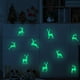thumbnail image 1 of Pegatinas de Pared Fluorescentes Xihbxyly para Navidad con Ciervos que Brillan En la oscuridad, 1 of 2