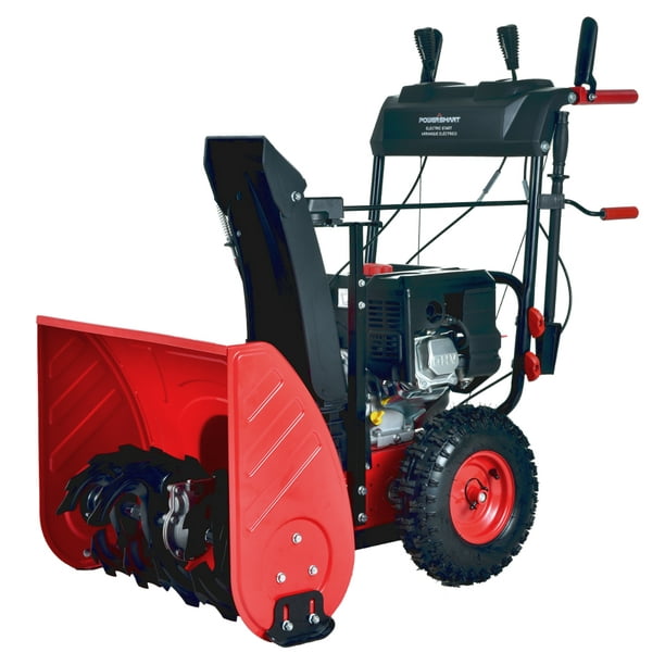 PowerSmart PSS2240W 24 in. 212cc 2Stage Electric Start Gas Snow
