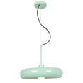 thumbnail image 1 of Access lighting 23882LEDDLP-MGRN-WHT 12.75 x 15.75 Po. Pendentif LED Rond Coloré Bistro, Vert Menthe & Blanc, 1 of 1
