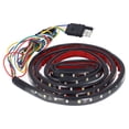 thumbnail image 2 of Tira de Luz para Camión Tira de Lámpara LED de 60 Pulgadas Luz Roja Blanca 5 Modos IP67 Resistente Al Agua con Conector de 4 Pines para Camioneta ANGGREK Otros, 2 of 8