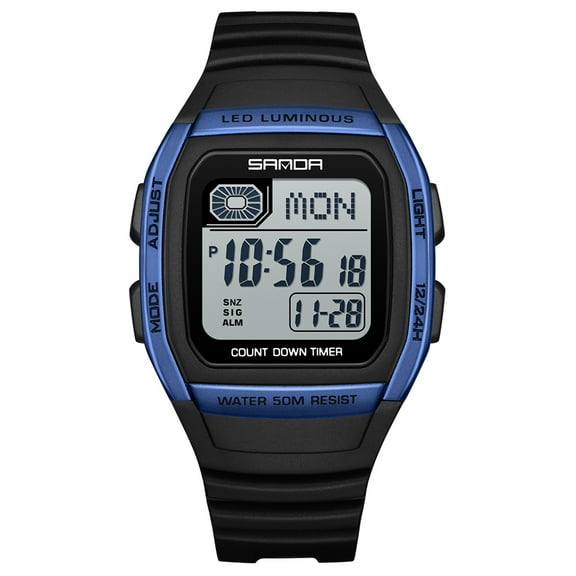 Watches for Man Digital Watches Waterproof Sport Watch with LED Backlight, Running Sports Digital Watch Gifts for Man Father's Day Gift