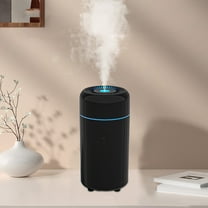 Car Aromatherapy Diffuser USB Plug-in Mini Humidifier 100ml Portable Essential Oil Sprayer Colorful LED Auto Shut Off for Vehicle Office Home Air Freshener Deodorizer