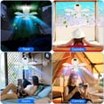 thumbnail image 6 of imerelez 2 In 1 Portable Camping Fan with LED Lantern 8000mAh Battery Powered Tent Fan with Carabiner Digital Display 4 Speeds 4 Timer Settings for Camping Canopy Tents RV, 6 of 9