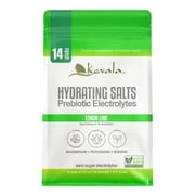 Kevala Hydrating Salts Prebiotic Electrolytes – Lemon Lime - 14 Count