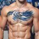 thumbnail image 4 of Etiqueta Engomada Del Tatuaje Las Ángel Animal 2PCS Durable para Hombres Y Mujeres, 4 of 9
