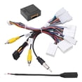 thumbnail image 2 of 16 Pin Radio Wiring Harness GPS Power Cord Replacement for RAV4 Highlander Corolla Levin Camry Reiz, 2 of 14