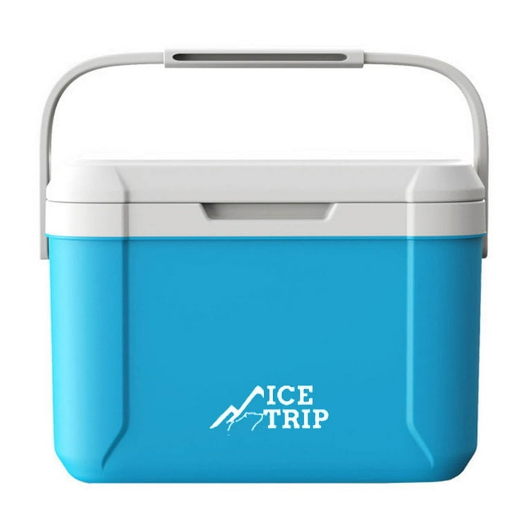 Classic Ice Chest Cooler With Foldable Handle,Hard Shell Portable - Main Image