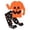 Orange-4, variant on LIIPEE Halloween Graphic Pajamas For Girls Long Sleeve Tees And Pants Pajama Set 2 Piece Kids Autumn Comfortable Cute Everyday Sleepwear,2-3 Years