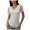 White tops, variant on safuny Women's Trendy Lace Crochet Tops Clearance Solid Tops Short Sleeve Tees V Neck Shirts Swiss Dot Vintage Clothing 2024 Fashion Summer Blue L
