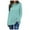 Sky Blue, variant on UAMVSH Fuzzy Sweaters for Women Casual Crewneck Fleece Pullover Shirt Fall Lightweight Long Sleeve Tops