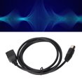 thumbnail image 3 of Cable Din 5 pin A RJ45, Señales de Alta Puraza de 4.9 Pies Manga PVC 5Pin Masculino A RJ45 Cable Femenino Fácil de Mantener para Amplificadores para mizcladores para controladores, 3 of 7