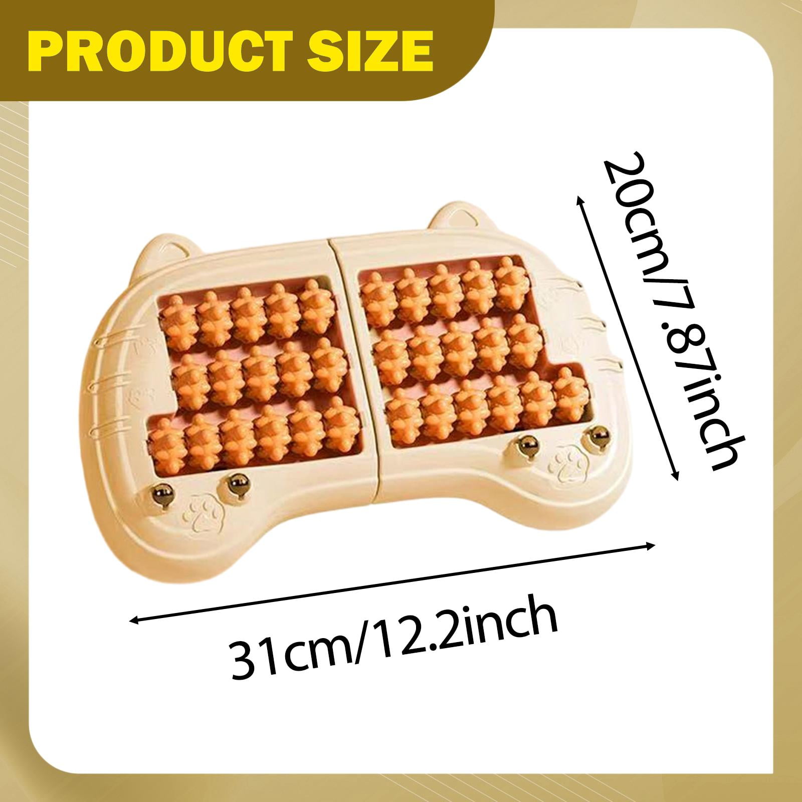 Foot Roller Deep Tissue Massager Ergonomic PP Material for Women Men Hands Feet Shoulder Use