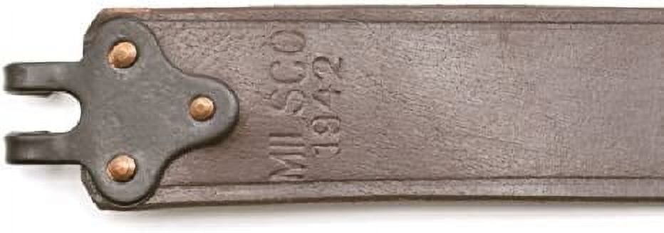M1907 Military Style Sling Dated 1942 Dark Leather