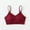 Wine, variant on Kukoosong Sports Bras for Women Fashion Women's Solid Color Backless Seamless Push-Up Beautiful Back Underwear Everyday Bras, Sizes L