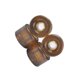 thumbnail image 2 of Ruedas de monopatín Soidarity 4 piezas cubierta de cojinete de Longboard de cuero Marrón transparente, 2 of 6