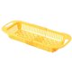 thumbnail image 1 of Colador extensible sobre el fregadero, cesta de drenaje para frutas y verduras, colador ajustable, cesta de lavado para cocina (amarillo), 1 of 4