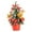 Red, variant on Slhenay Mini Christmas Tree Small Christmas Trees with Pinecones Balls Bowknot for Xmas Holiday Party Tabletop Home Decor (Silver)