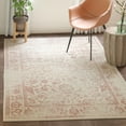 thumbnail image 4 of SAFAVIEH Adirondack Wyatt Traditional Area Rug, Ivory/Rose, 7' x 7' Square, 4 of 7