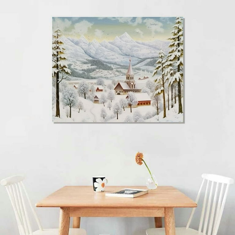 Great View Haines Alaska-KoKing FORT-G181-Home Decor Holiday Artwork deals Texture Painting Dining Wall Art