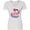AA-White, variant on Inktastic Flamingo with Sunglasses Pool Float and Drink Women's V-Neck T-Shirt