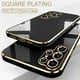 thumbnail image 2 of Funda de teléfono con patrón de pliegue suave para iPhone 11 12 13 14 15 Pro Max X Xs XR Max Plus, funda de silicona con parachoques de caramelo, 2 of 5