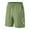 Green, variant on Taigaofy Men's 5" Workout Athletic Running Shorts Quick Dry Lightweight Gym Shorts White L