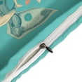 thumbnail image 4 of 3 Pcs Soft Bedding Set, Includes 1 Duvet Cover with Zipper And 2 Pillow,Shams Vintage Guitar With Wings Queen(90"×90"), 4 of 8