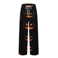 thumbnail image 4 of Men's Pajama Bottoms Halloween Soft Mens Pajama Pants Lounge Pants, 4 of 5
