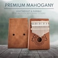 thumbnail image 2 of Piano Kalimba UNOKKI de 17 teclas, color caoba, con accesorios, 2 of 8