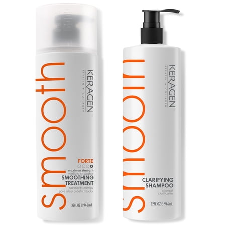 Keragen - Brazilian Keratin Smoothing Treatment, Dry and Damaged Hair