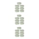 thumbnail image 3 of Contenedores de almacenamiento transparentes Wosthever grado alimenticio Apilable Verde, 3 of 6