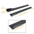 thumbnail image 2 of Kojem Side Skirt Extension Splitter Lip for 2014-2023 Infiniti Q50 All Model Rocker Panel Glossy Black (ABS Plastic) Left & Right, 2 of 10