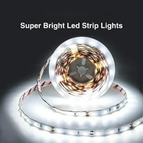 Boahaus LED Light Strip for Indoor Use, White Plastic, 16.4 ft