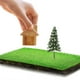 thumbnail image 2 of 12 piezas de árboles modelo, árboles en miniatura, mini simulación de pino, micro paisaje, decoración, 2 of 8