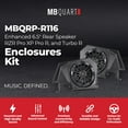 thumbnail image 3 of MB Quart Enhanced 6.5" Rear Speaker & Enclosures Kit for RZR Pro XP, Pro R, and Turbo R, 3 of 11