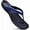 Navy, variant on AEROTHOTIC Comfortable Arch Support Flat Sandals for Women Comfy Toe Post with Cute Soft Padded Straps Casual Fashion Vacation Essentials Dressy Shower Sandals (Amicia Black, Size 6)