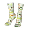 thumbnail image 6 of Salouo Dachshund Dog Puppy Pattern Fun Novelty Crew Socks,Casual Athletic Socks Neutral Socks, 6 of 7