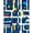 Blue, Pattern 4, variant on ODIKA 5'x7' Machine Washable Non-Slip Area Rug, Adventure City Play Non Slip Roadway Fun for High Traffic Rug, Blue, 84361