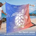 thumbnail image 3 of Manta de playa Rhino Valley Turtle, 215 x 245 cm, resistente a la arena, 0,8 kg, 3 of 8