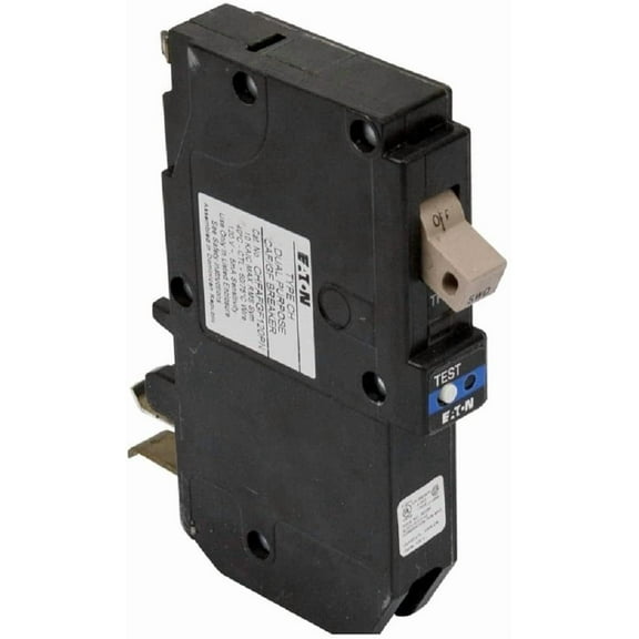 Eaton Arc Fault/Ground Fault Circuit Breaker Type CH - 15 Amps, Single Pole, 120 V
