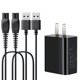 thumbnail image 1 of Cargador USB Qjin de 5 V para Philips Norelco OneBlade QP1424 QP1924 QP2724 QP2834 QP4530, afeitadora X9000 HS7980 S7887 S5880 S3242 y recortadora Multigroom MG9520 MG7910 MG5910 MG3939, 1 of 5