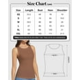 thumbnail image 3 of Women's Racerback Tank Top - Sleeveless Slim Fit Cami Shirt, Breathable Stretch Fabric, Casual Summer Blouse, 3 of 6